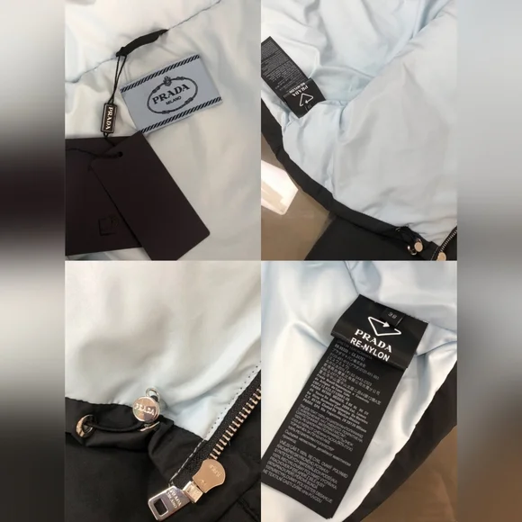 Prada Re-Nylon cropped down jacket - Picture 8 of 8